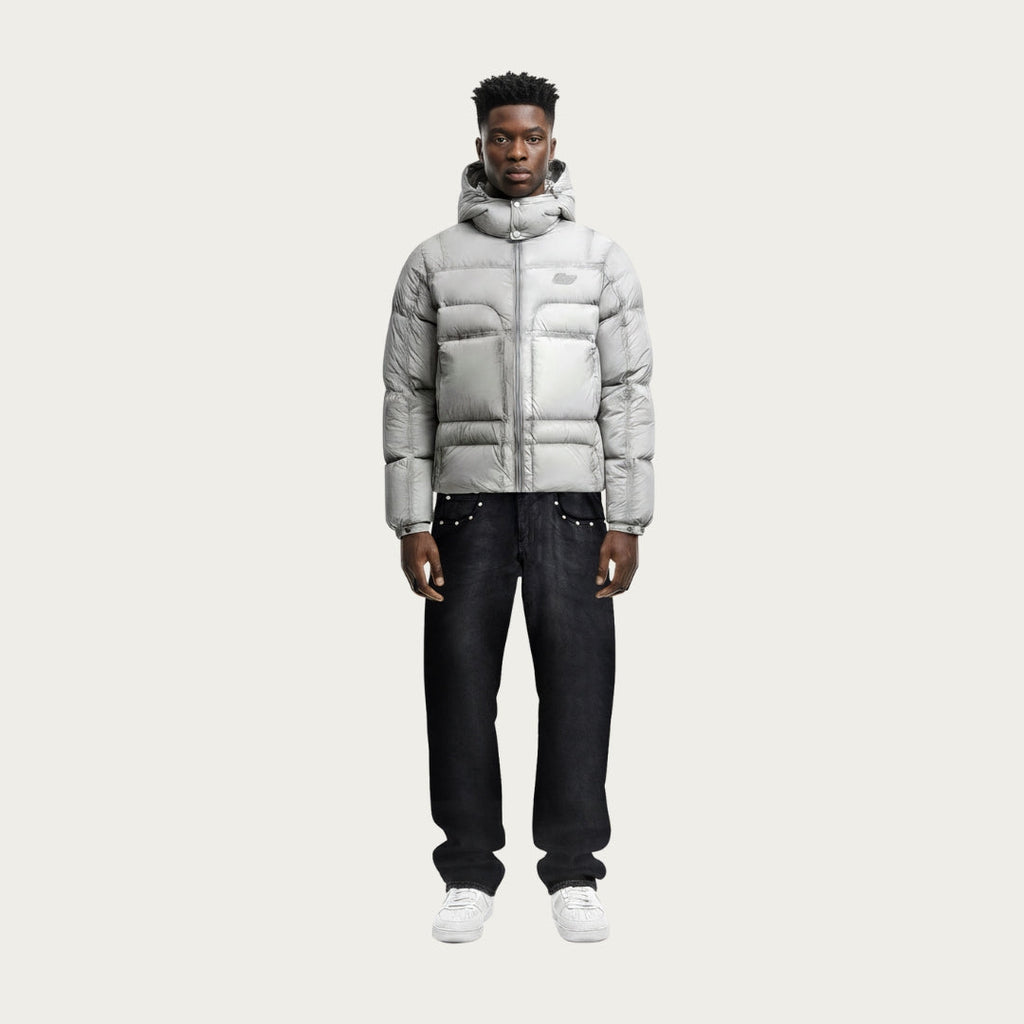 GREY NOFS BULLETPROOF PUFFER