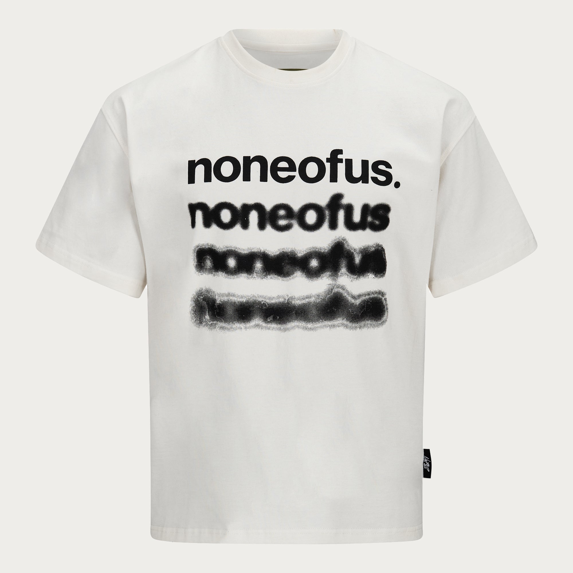 BLURRED OFFWHITE TEE