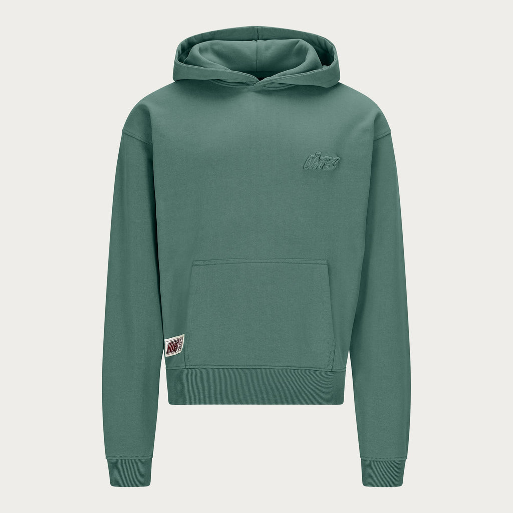 DARK GREEN BASIC HOODIE