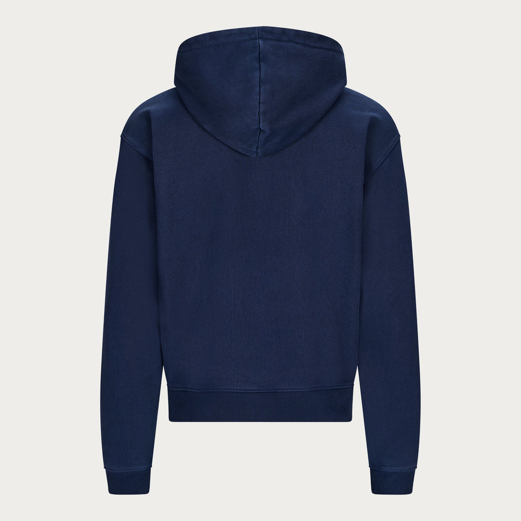 NAVY BASIC HOODIE