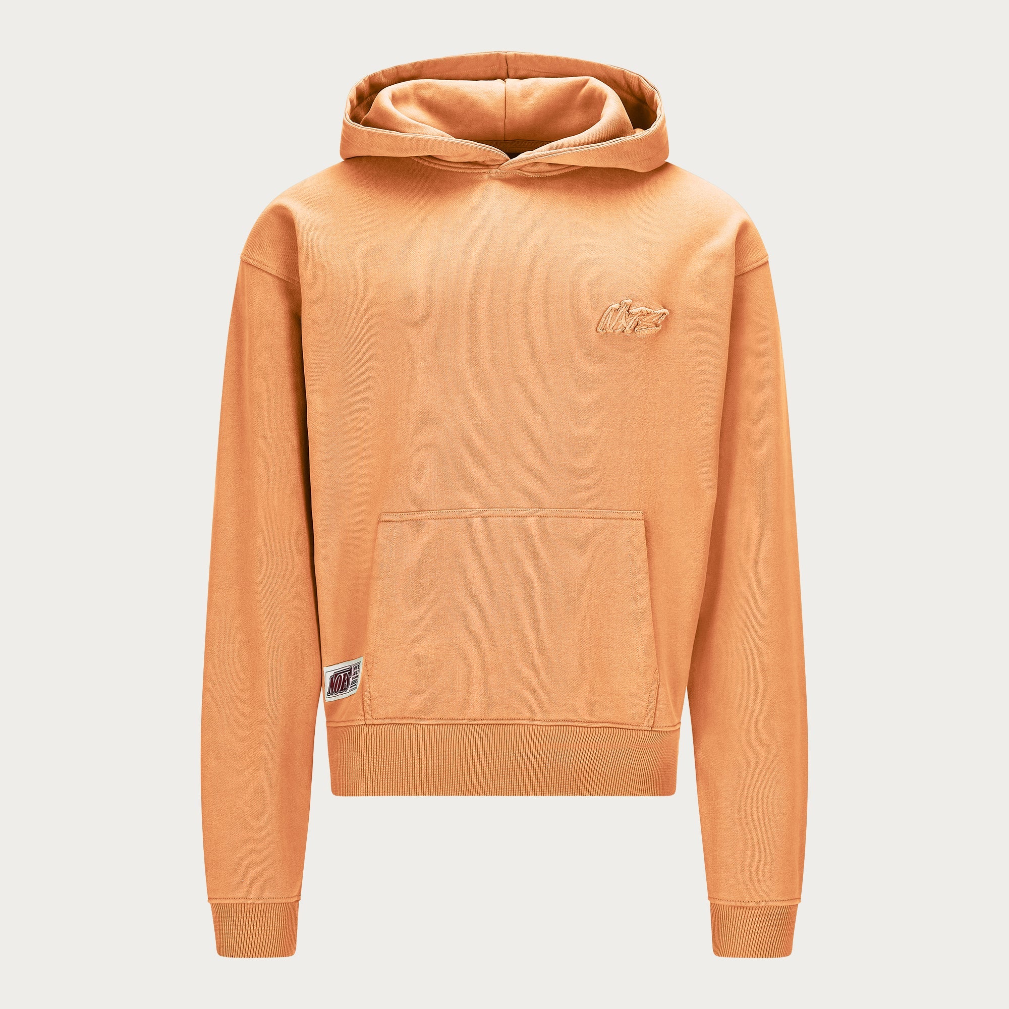 ORANGE BASIC HOODIE