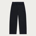 BLACK BASIC OPEN LEG JOGGER