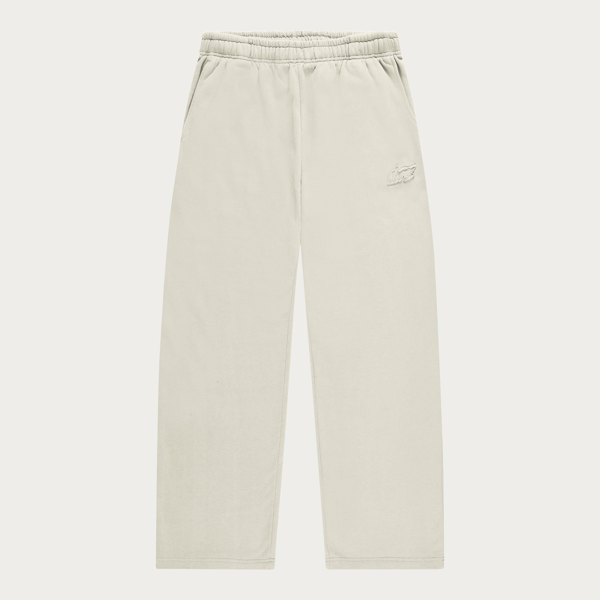 CREME BASIC OPEN LEG JOGGER