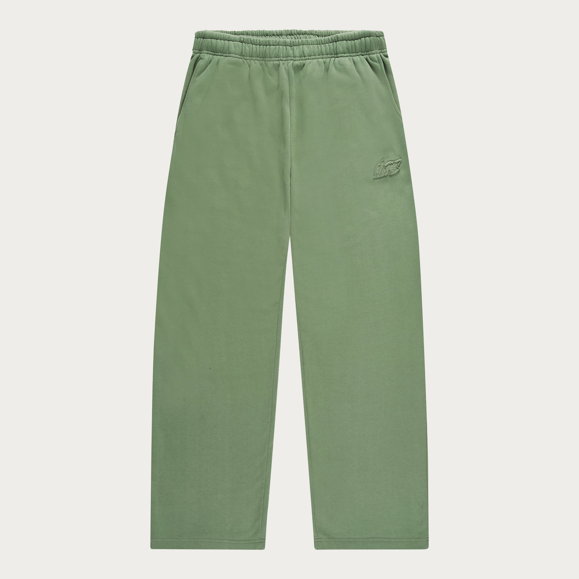 OLIVE BASIC OPEN LEG JOGGER