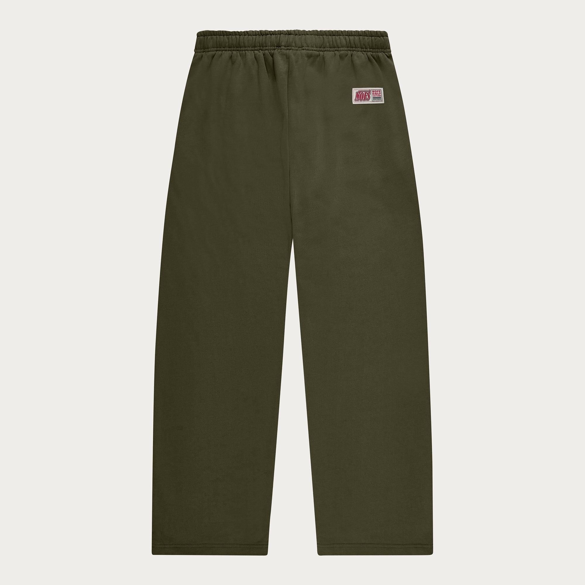 DARK OLIVE BASIC OPEN LEG JOGGER