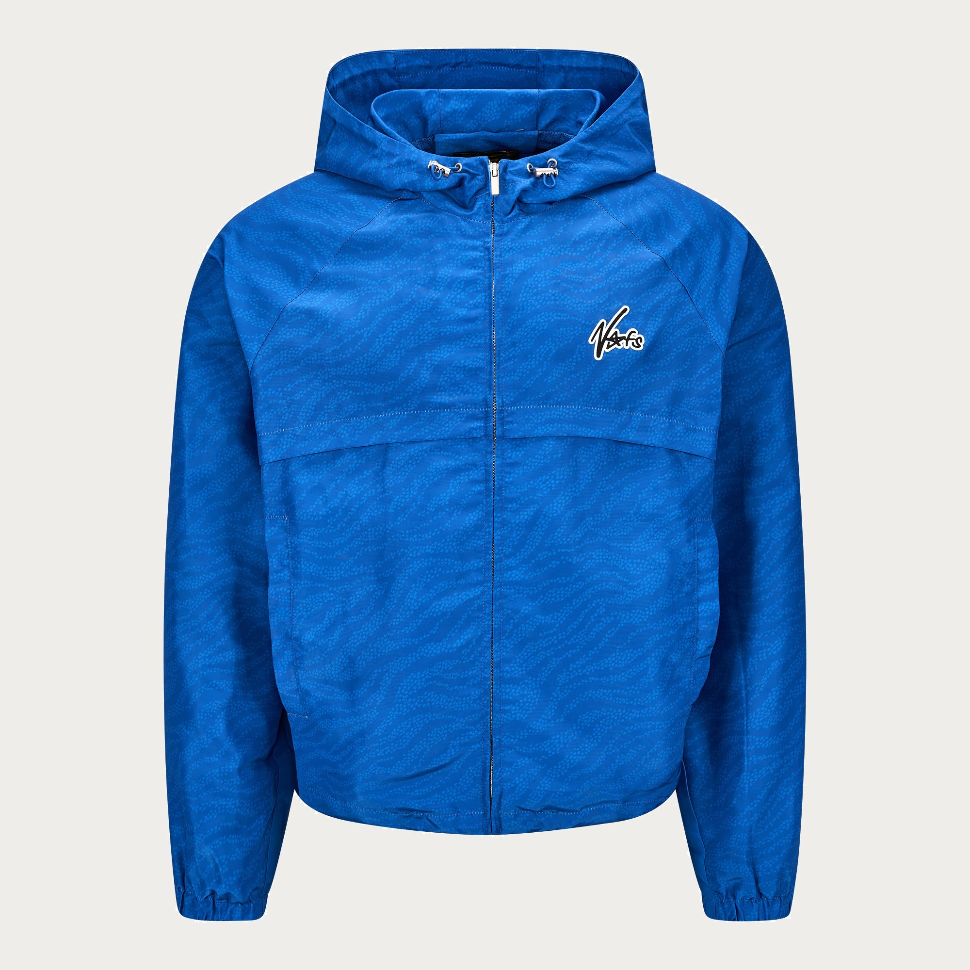 BLUE NOFS WINDBREAKER
