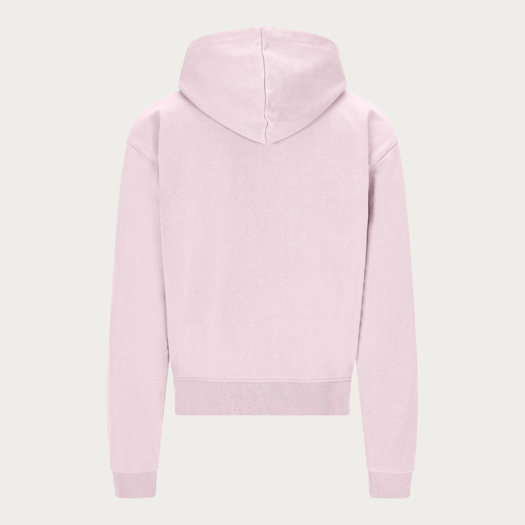 PINK BASIC ZIP HOODIE